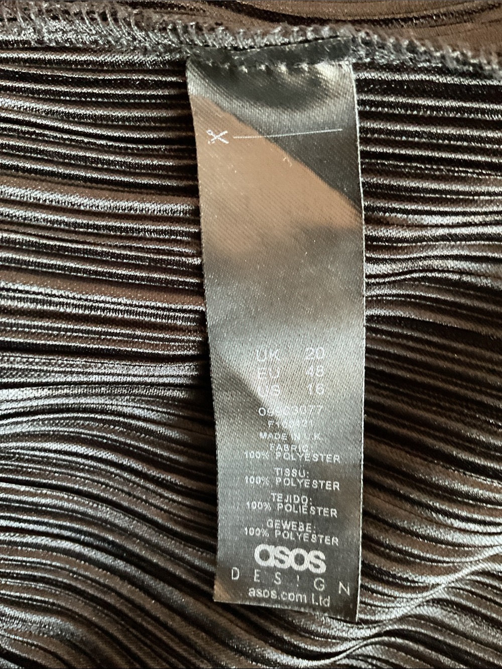 ASOS Plisse Top - Picture 7 of 9